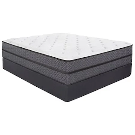 Queen 12 3/4" Firm Mattress and 9" Steel Box Spring